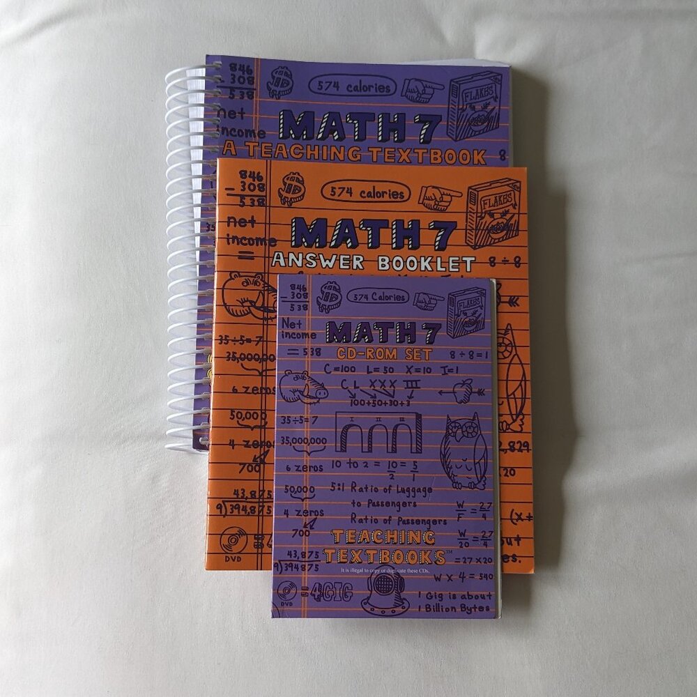 Teaching Textbooks Set 7
